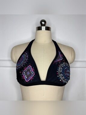 Mudd black boho bikini top